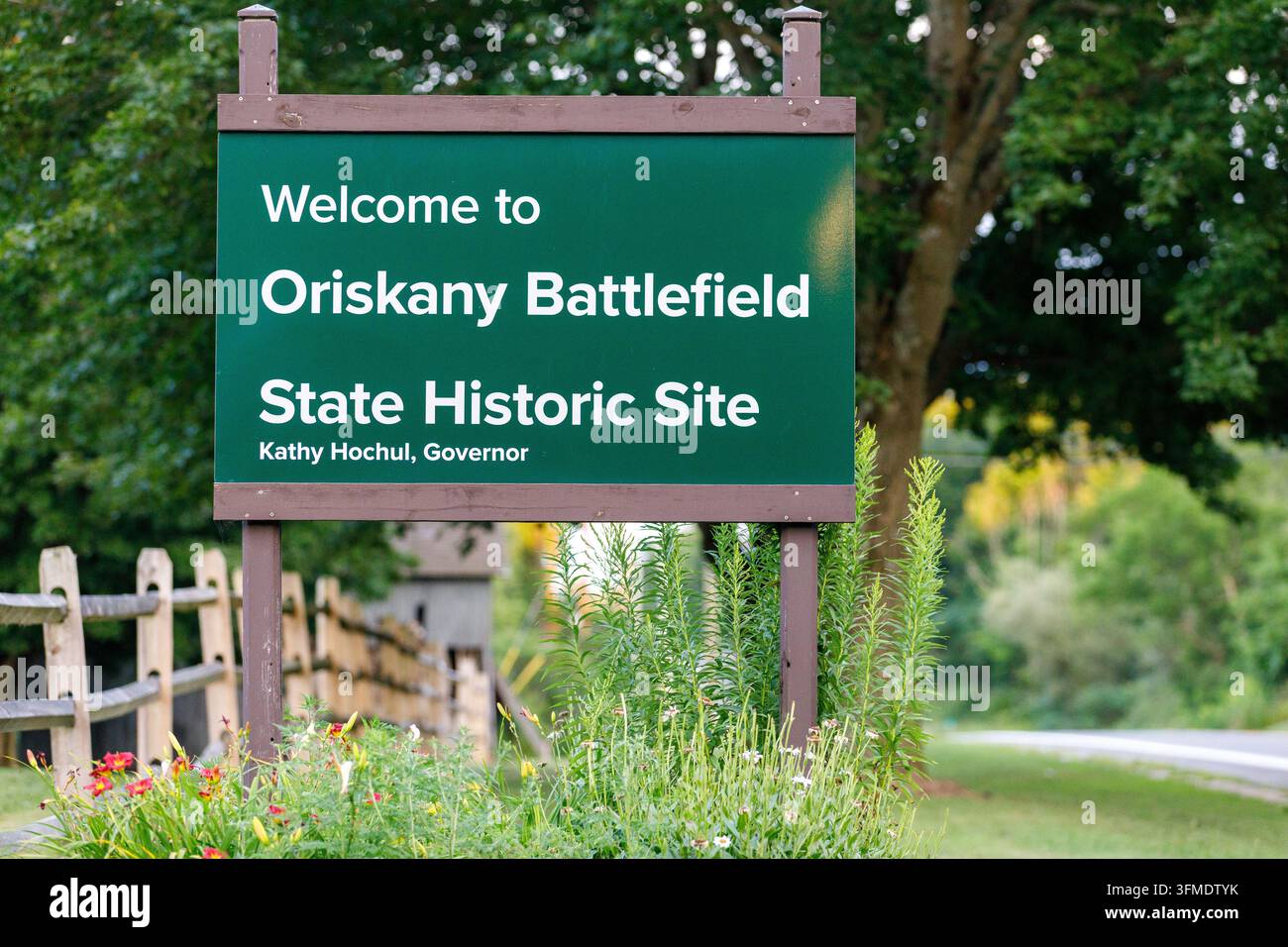Oriskany Battlefield State Historic Site Stockfoto