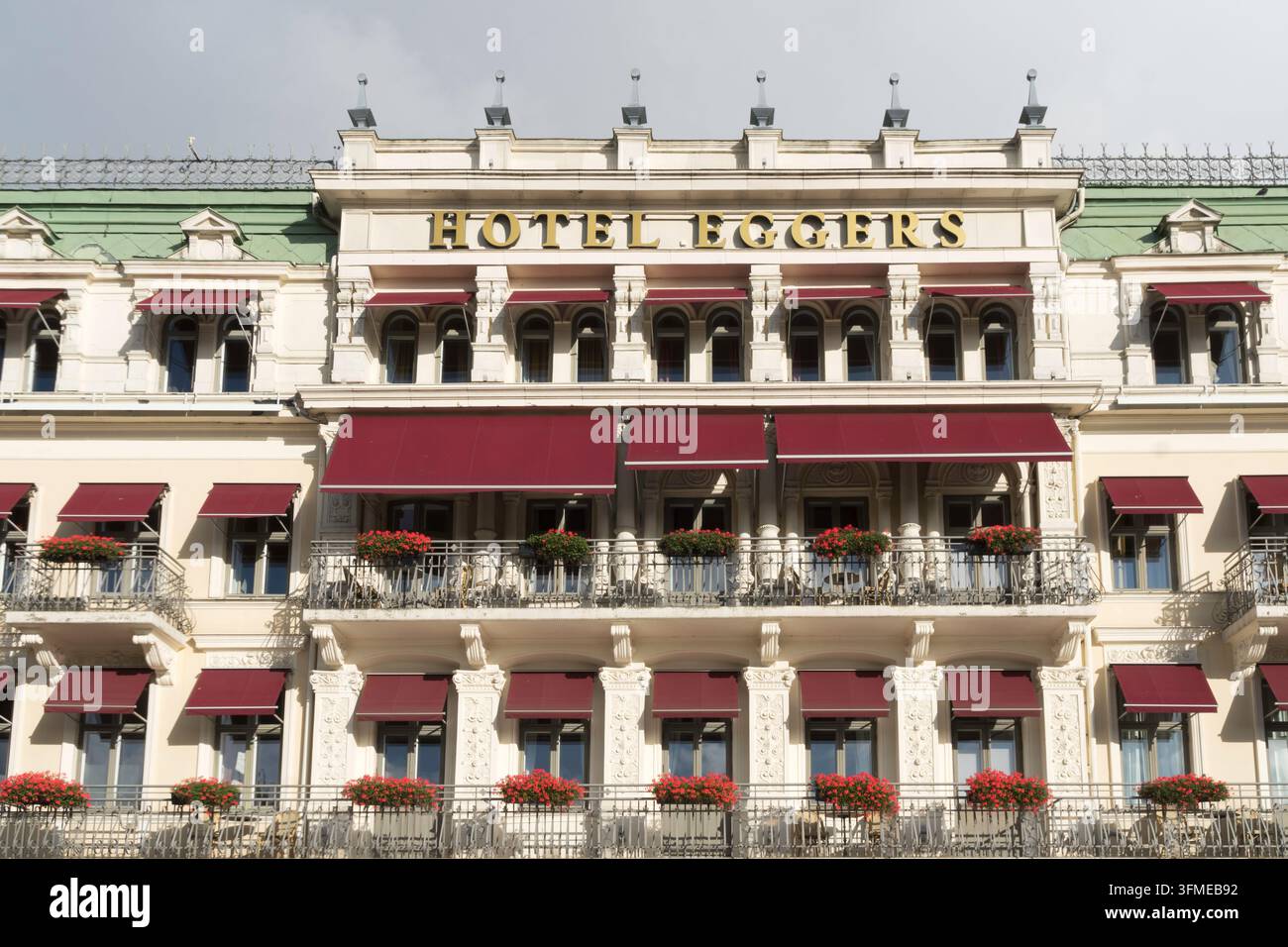 Hotel Eggers im Zentrum von Göteborg, Schweden Stockfoto