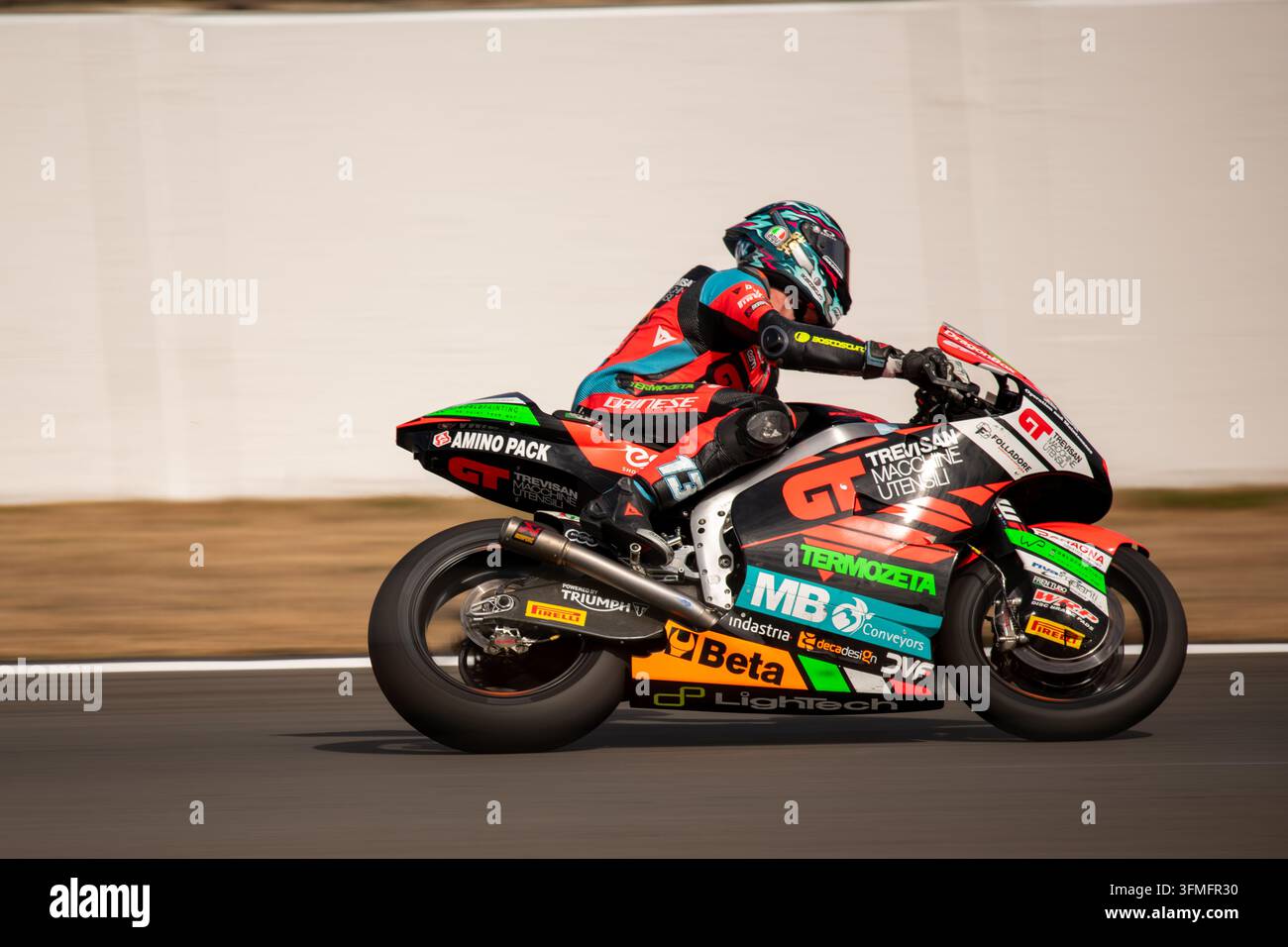 MotoGP Silverstone Moto2 Stockfoto