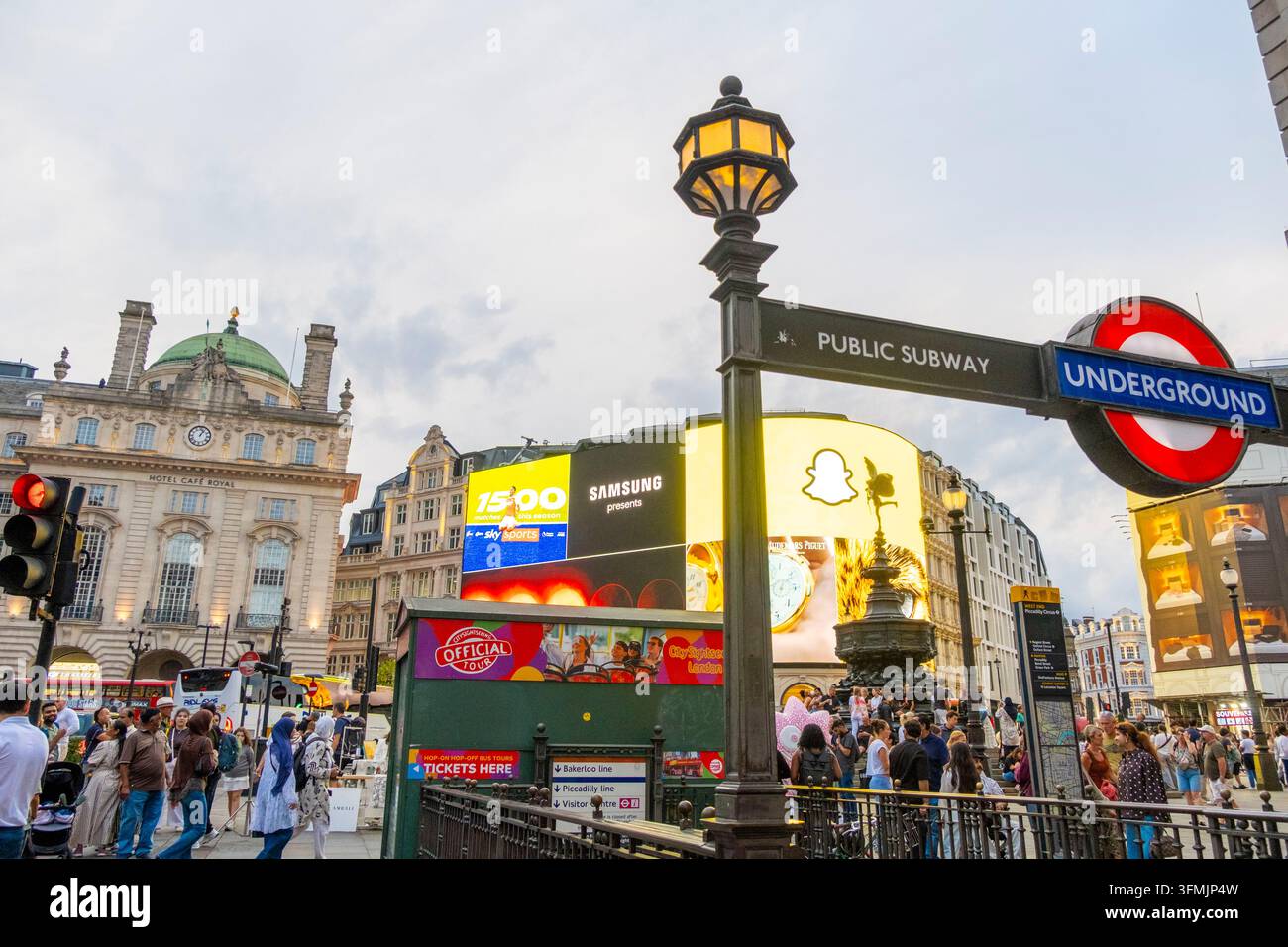 Vereinigtes Königreich, London, Soho-Viertel, Piccadilly Circus Stockfoto