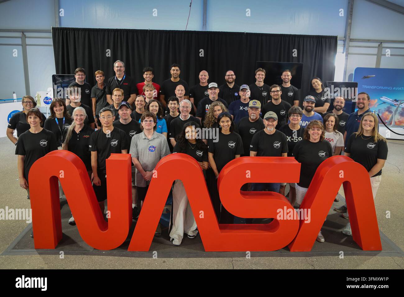 NASA bei AirVenture 2026 Stockfoto