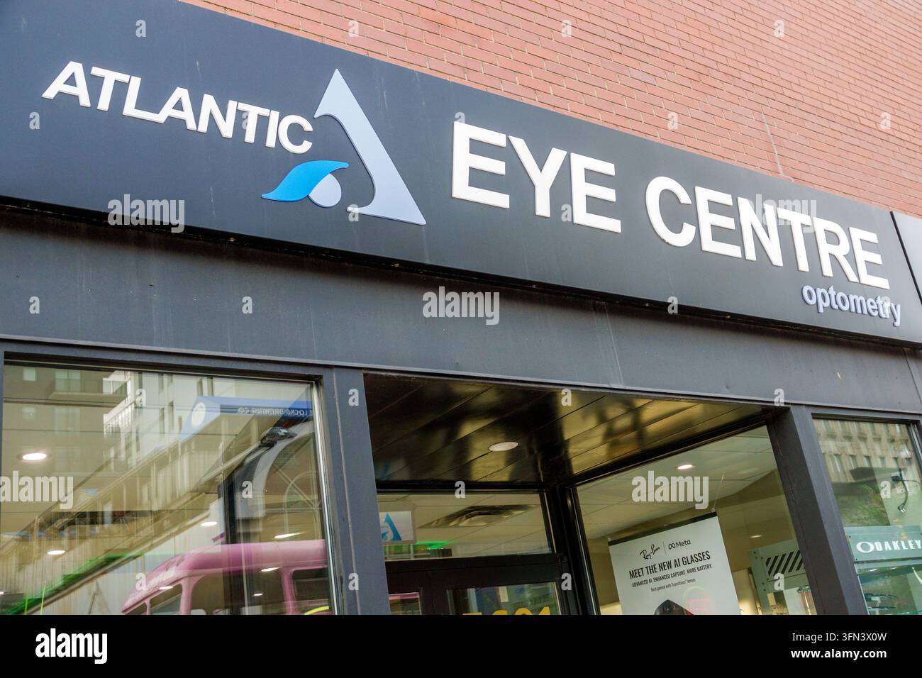 Halifax Nova Scotia Kanada, South Park Street, Atlantic Eye Centre, Optometrie, Optiker, Augenarztpraxis, Sehpflege, medizinisches Büro, Gesundheitsunternehmen, Stockfoto