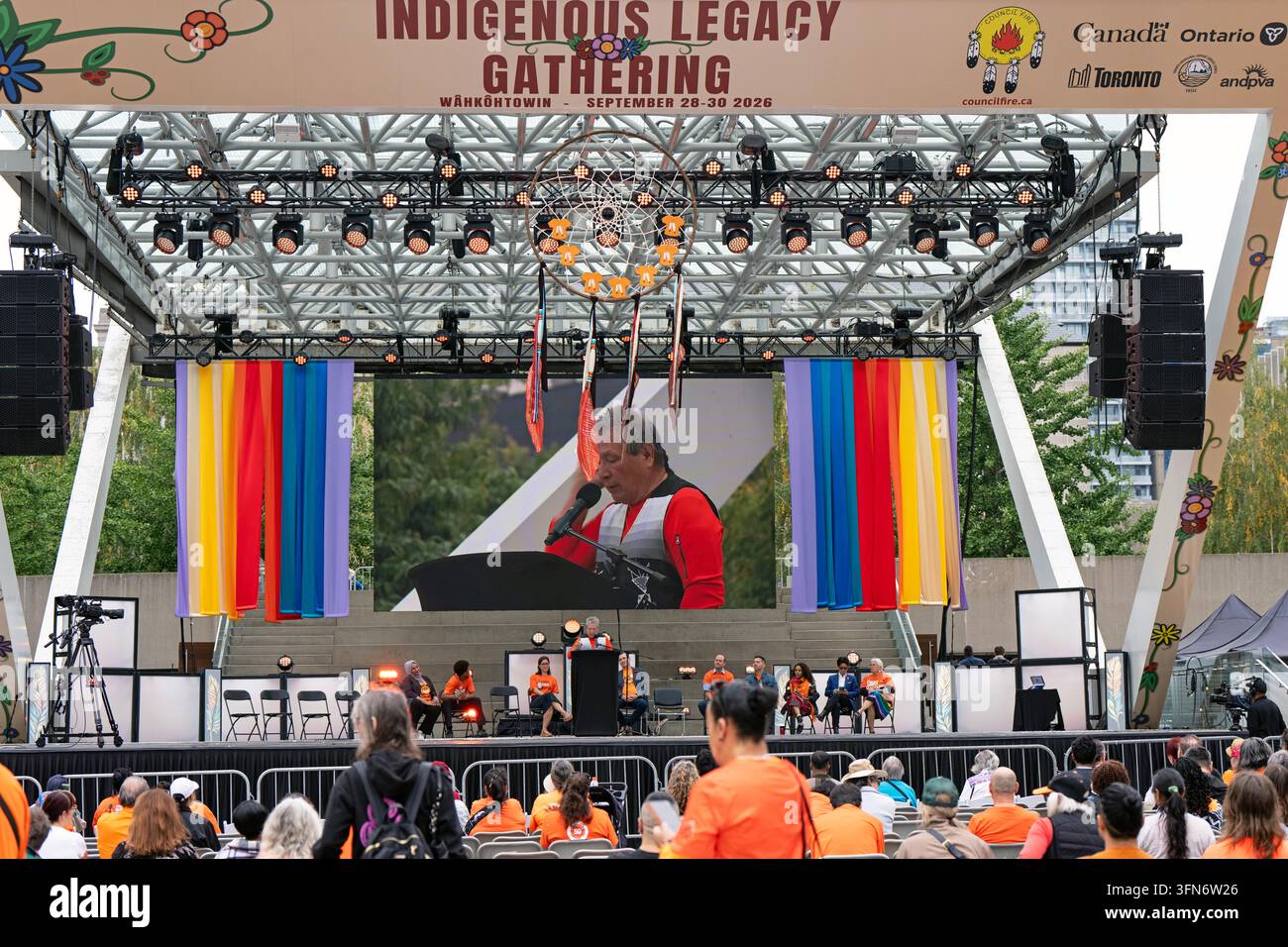 indigenous Legacy Gathering, Toronto Stockfoto