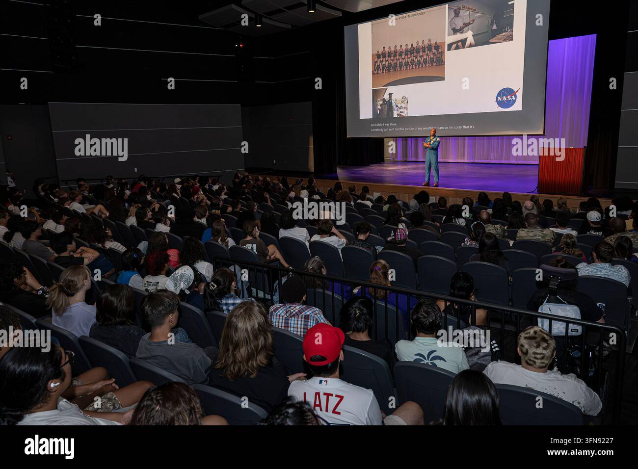 NASA-Astronaut Victor Glover verbringt den Tag auf der Edwards Air Force Base, 25. August 2026 Stockfoto