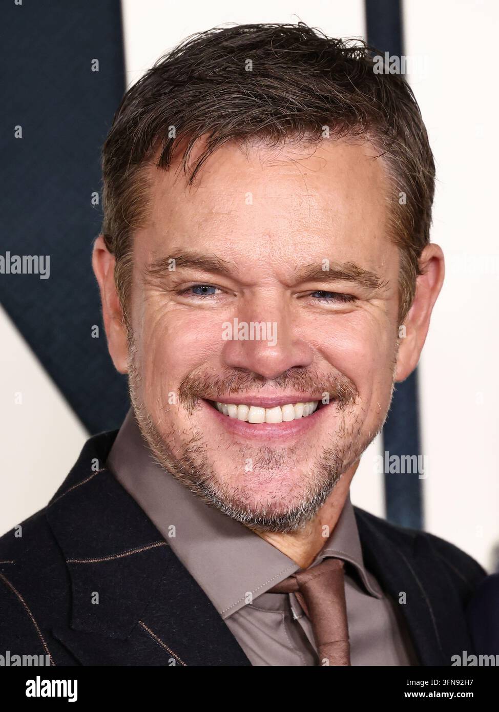 Westwood, Vereinigte Staaten. 02. Oktober 2026. WESTWOOD, LOS ANGELES, KALIFORNIEN, USA - 1. OKTOBER: Matt Damon kommt zur Weltpremiere von Netflix' „Animals“, die am 1. Oktober 2026 im Westwood Village Theater in Westwood, Los Angeles, Kalifornien, USA stattfindet. (Foto von Xavier Collin/Image Press Agency) Credit: Image Press Agency/Alamy Live News Stockfoto