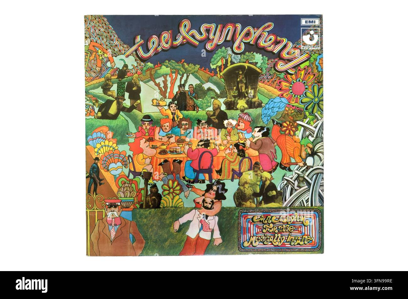 Ein Asyl für die musikalisch Unzurechnungsfähigen LP Stockfoto