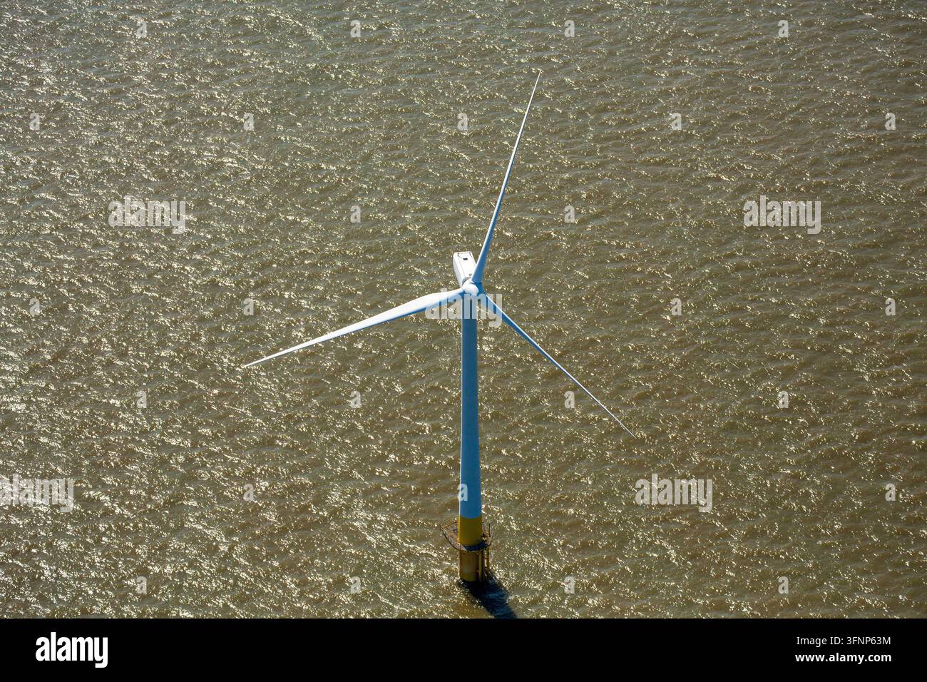 Windturbine Stockfoto