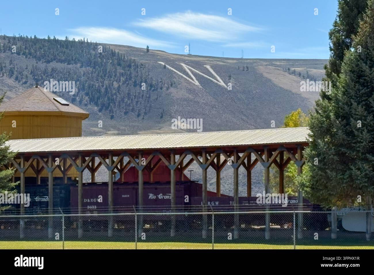 Western Colorado University in Gunnison, Colorado Stockfoto