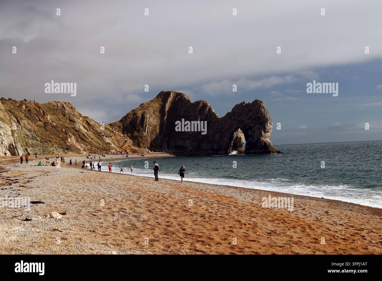 Reise England Fotografie Landschaft UK Entdecken Erkunden Britische Inseln Durdle Door Dorset Wareham Stockfoto