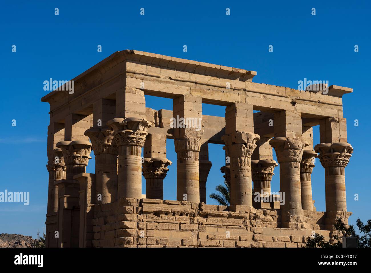 Tempel von Philae, Assuan, Ägypten Stockfoto