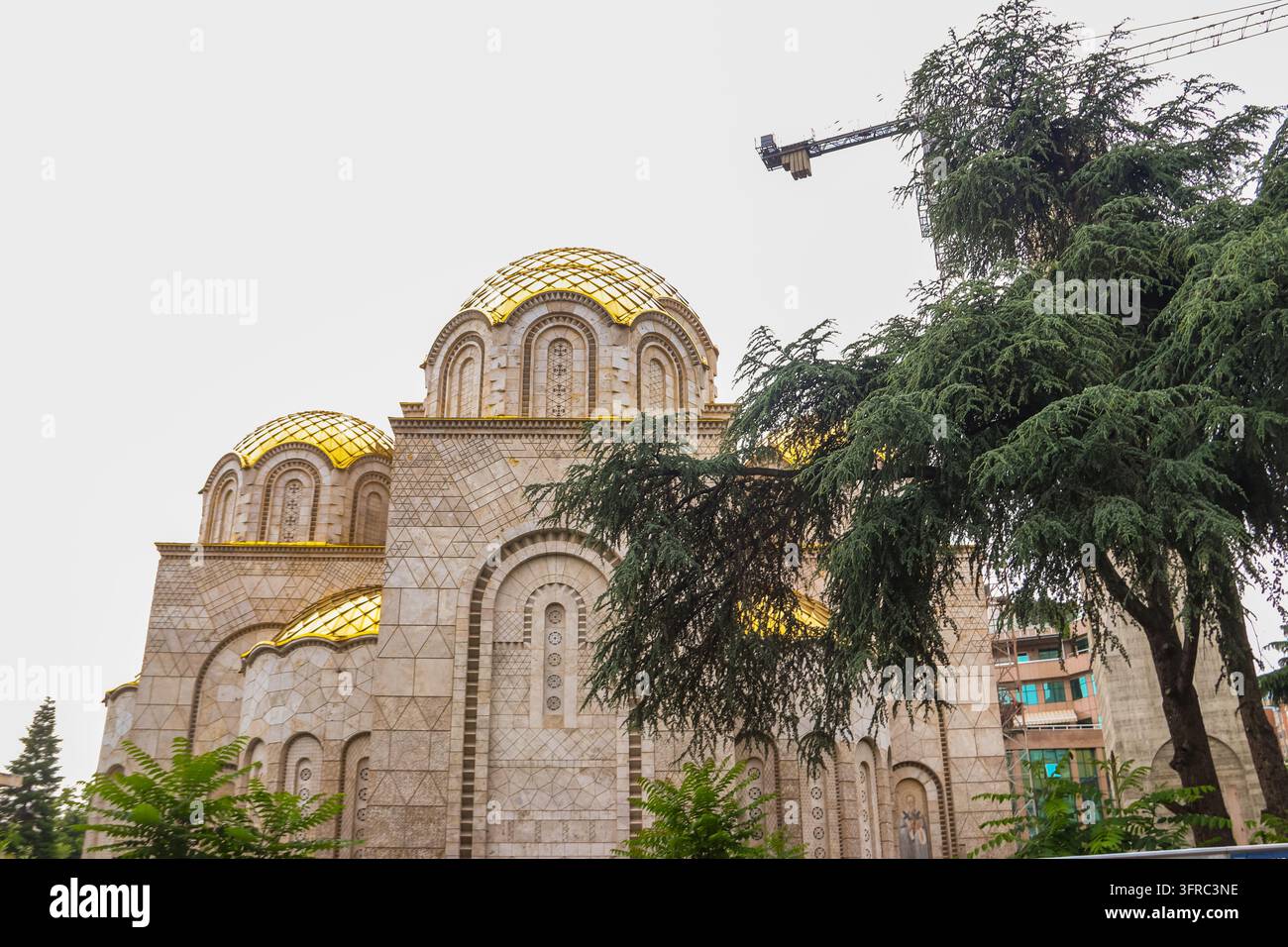 Kirche der Heiligen Konstantin und Helena in Skopje, Nordmazedonien Stockfoto