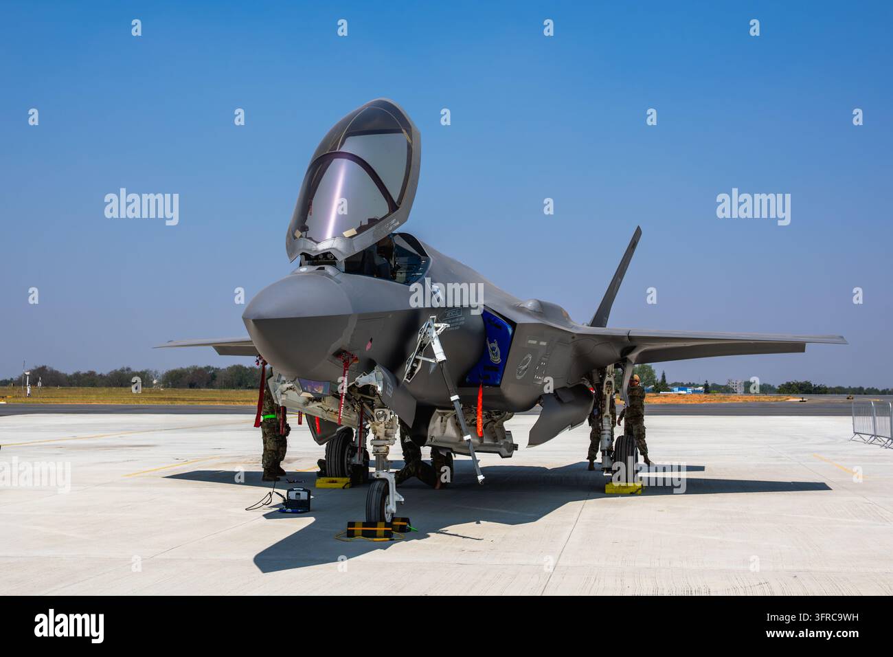 F-35 Lightning II der USAF Stockfoto