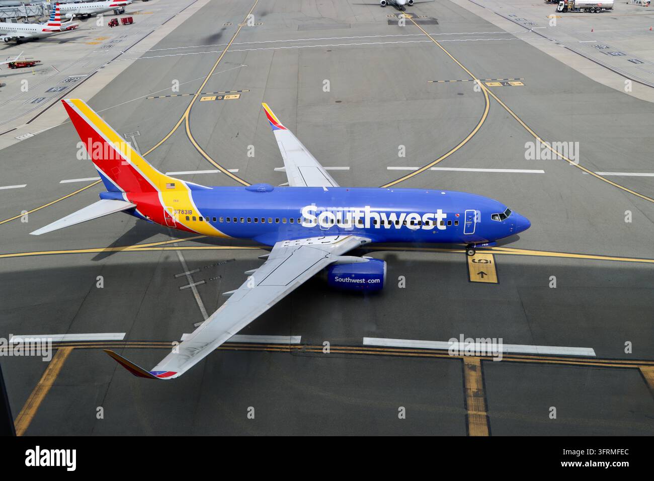 Flughafen La Guardia, 10. September 2026 Stockfoto