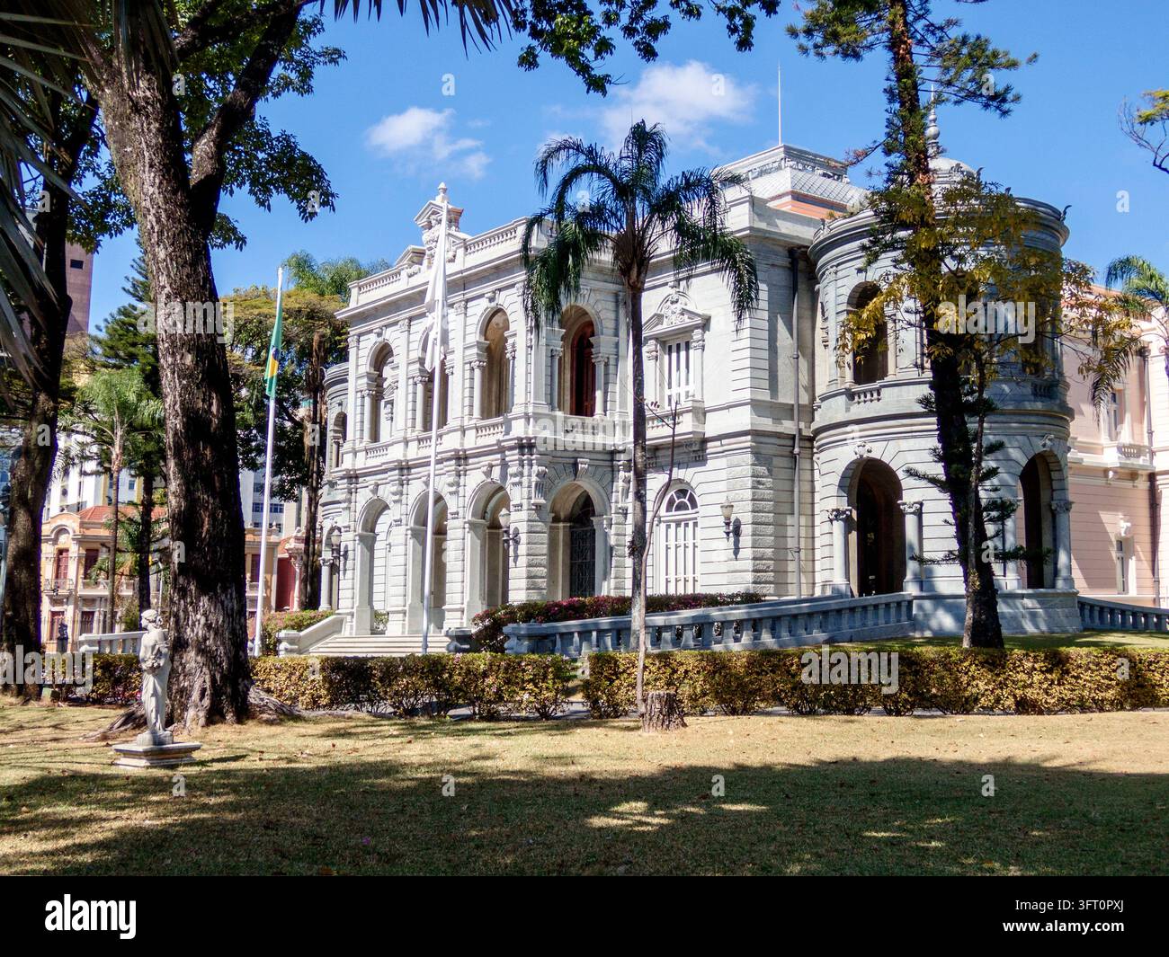 Palácio da Liberdade, 19. Jahrhundert, Belo Horizonte, Brasilien Stockfoto