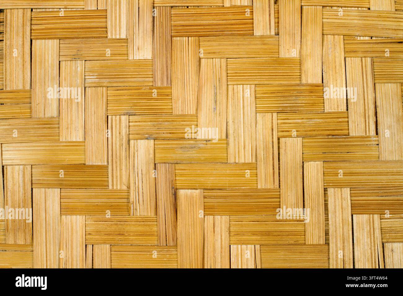 Natürliche Strohtextur. Hintergrundtextur aus altem Stroh. Stockfoto
