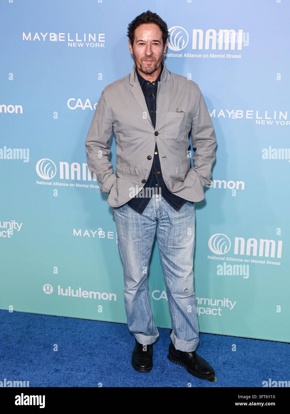 Beverly Hills, Vereinigte Staaten. 14. Oktober 2026. BEVERLY HILLS, LOS ANGELES, KALIFORNIEN, USA - 13. OKTOBER: Rob Morrow kommt bei der Wohltätigkeitsveranstaltung „This Is Crazy!“ der National Alliance On Mental Illness (NAMI) an, die am 13. Oktober 2026 im Wallis Annenberg Center for the Performing Arts in Beverly Hills, Los Angeles, Kalifornien, USA stattfindet. (Foto von Xavier Collin/Image Press Agency) Credit: Image Press Agency/Alamy Live News Stockfoto