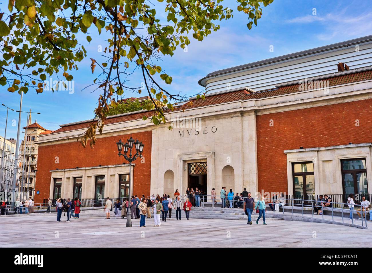 Bilbao Museoa, Kunstmuseum von Bilbao, Bizkaia, Baskenland, Spanien Stockfoto