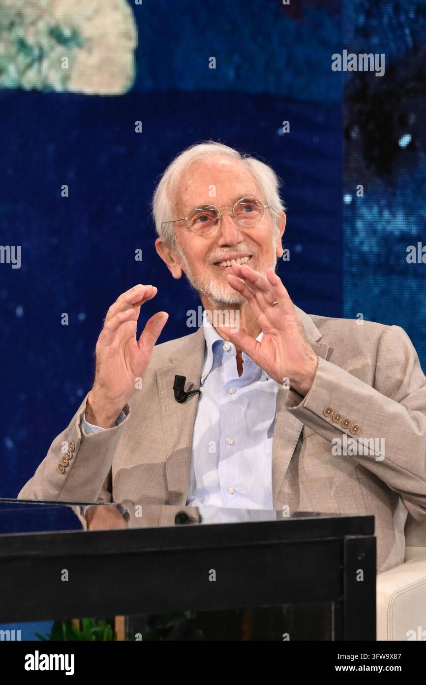 IPA89881560 - Mailand, TV-Show "Che Tempo Che Fa" - Nove. Abgebildet: Renzo Piano Stockfoto