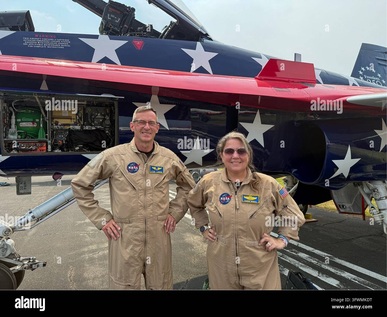 NASA bei AirVenture 2026 Stockfoto