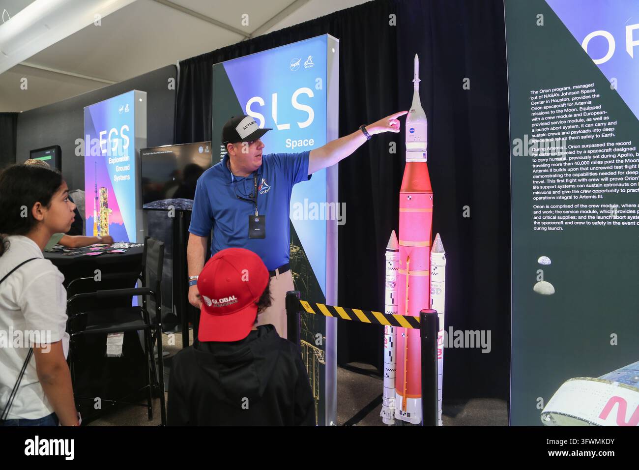 NASA bei AirVenture 2026 Stockfoto