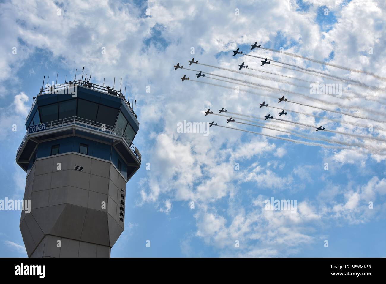 NASA bei AirVenture 2026 Stockfoto