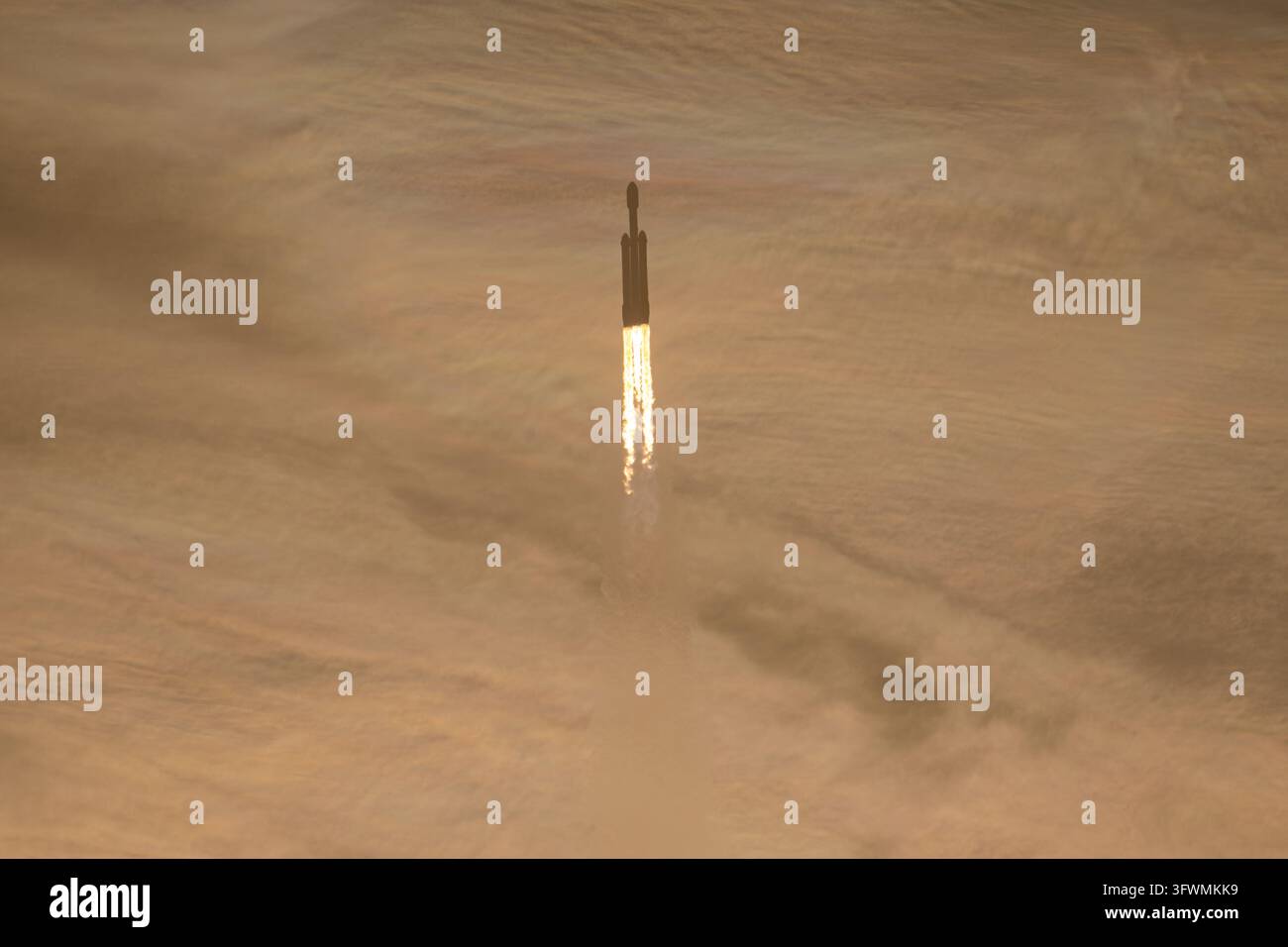 Start des Nancy Grace Roman Space Telescope, Kennedy Space Center, Florida, 30. August 2026 Stockfoto