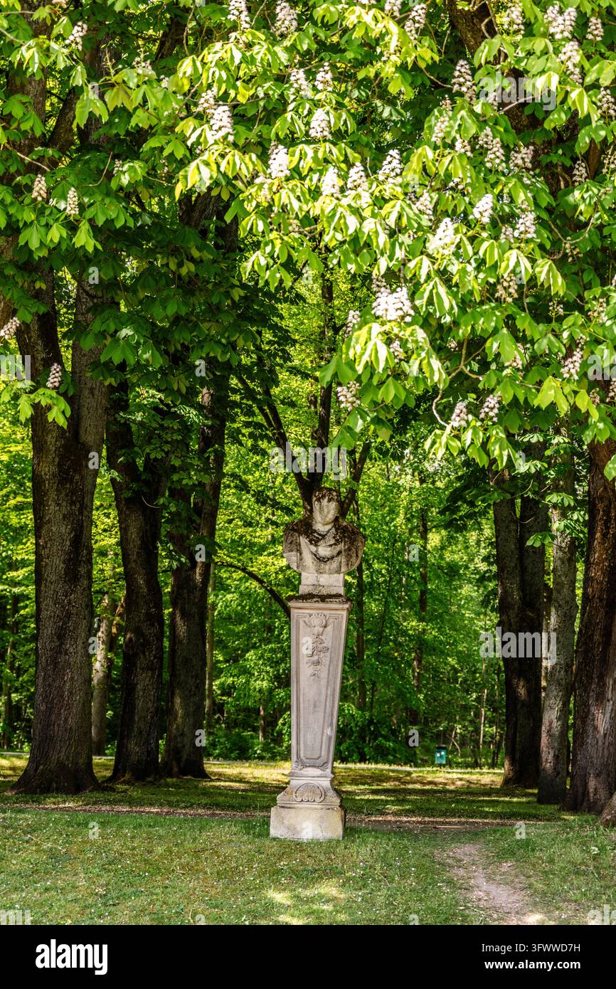 Schloss Nordkirchen in einem Parkland aus dem 18. Jahrhundert Das Versailles des Münsterlands, eines der schönsten Barockschlösser in Deutschland, Nordk Stockfoto