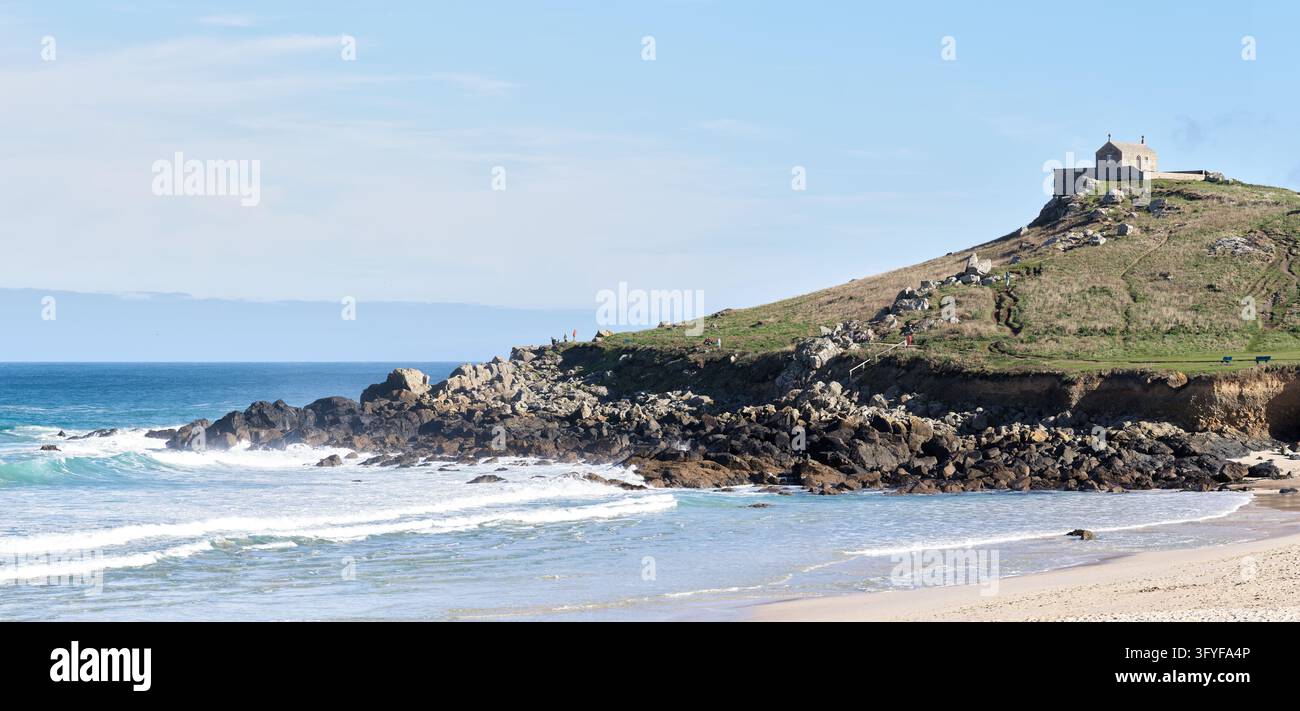 St IvesHead, Cornwall, England. Stockfoto