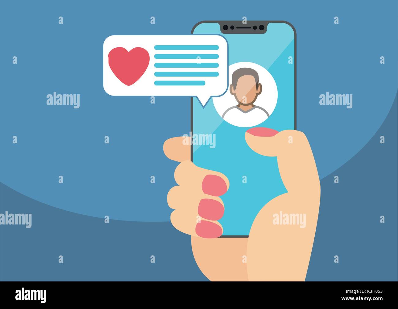 dating app mit herzsymbol