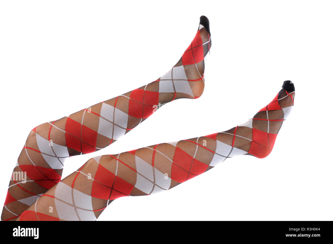 Schwarze Strumpfhose Mit Argyle-Muster Kombinieren  Produktbild-Vorschau 13