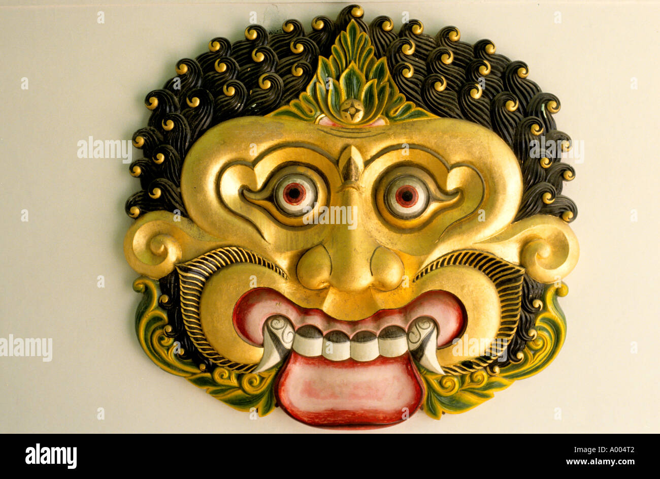 Indonesien Indonesien Java Maske Museum Stockfoto