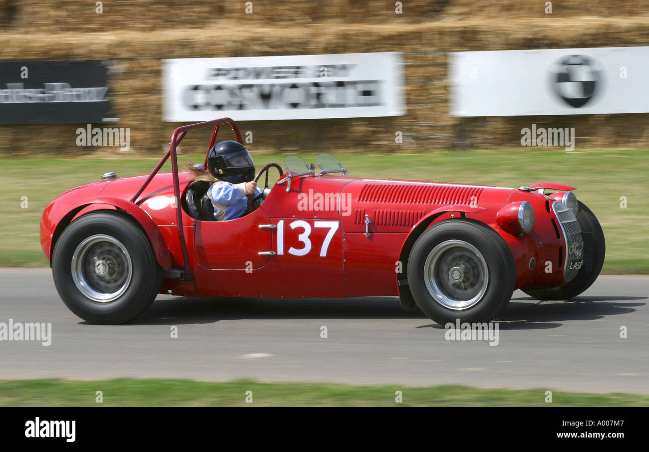 1935 Alfa Romeo 6C-2300 beim Goodwood Festival of Speed, Sussex, UK. Stockfoto