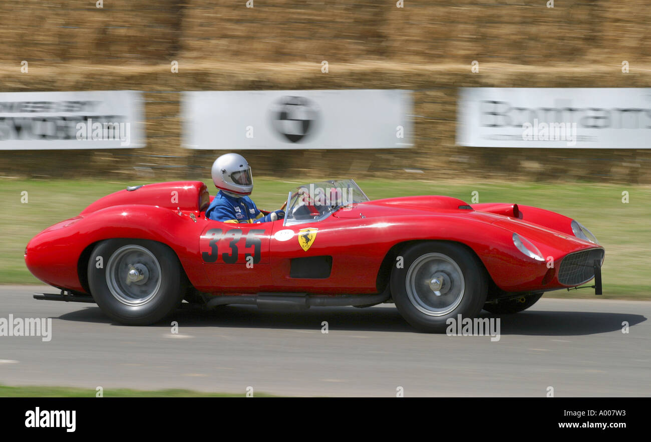 1957-Ferrari 335 s beim Goodwood Festival of Speed, Sussex, UK Stockfoto