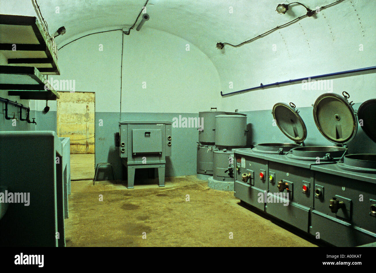 KÜCHE-MAGINOT LINIE VIER CHAUX-ELSAß-FRANKREICH Stockfoto