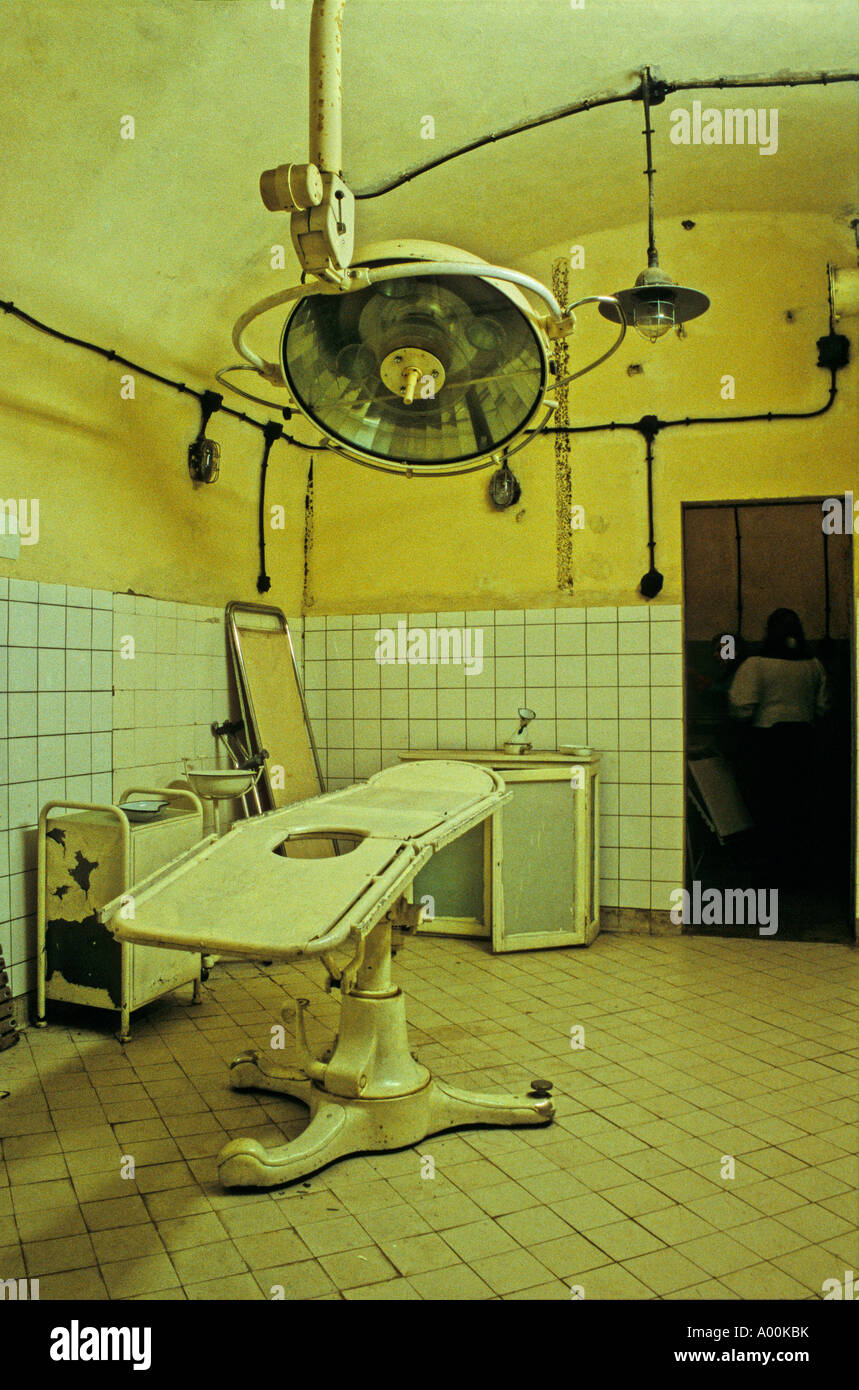 OP-SAAL MAGINOT LINIE VIER CHAUX-ELSAß-FRANKREICH Stockfoto