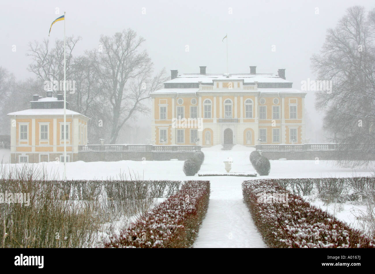 Steninge Slot, Schweden Stockfoto