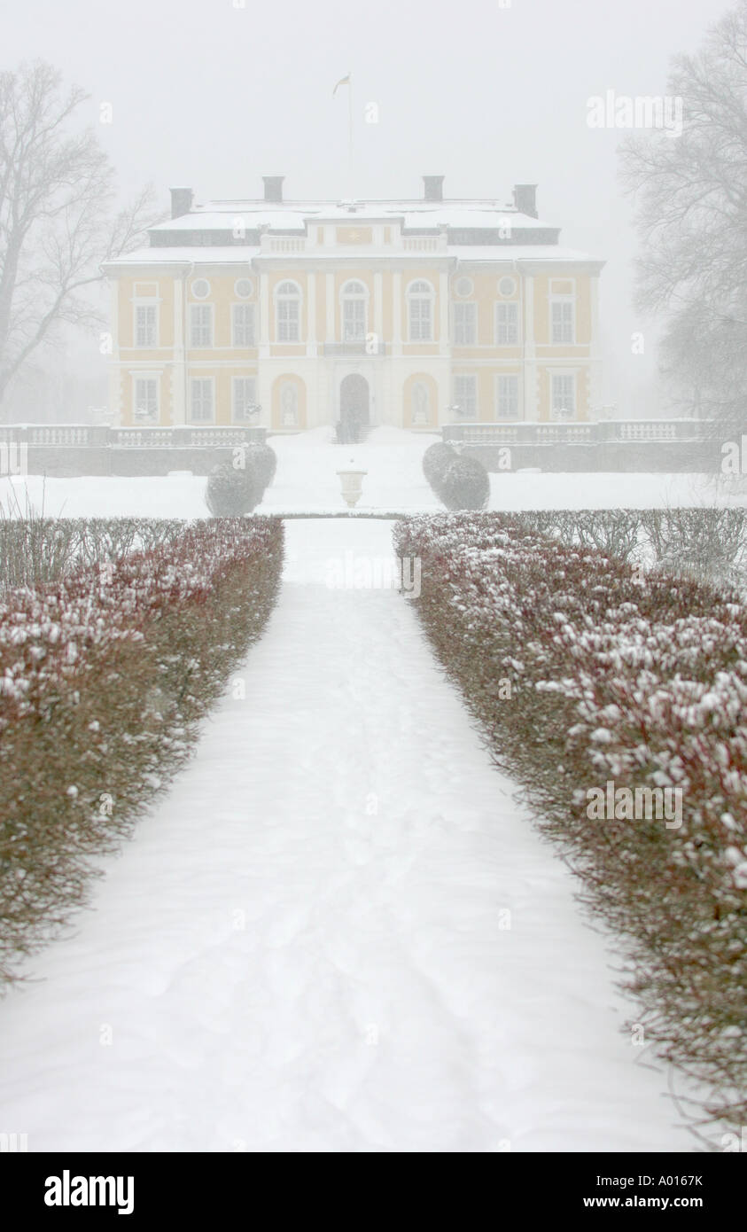 Steninge Slot, Schweden Stockfoto