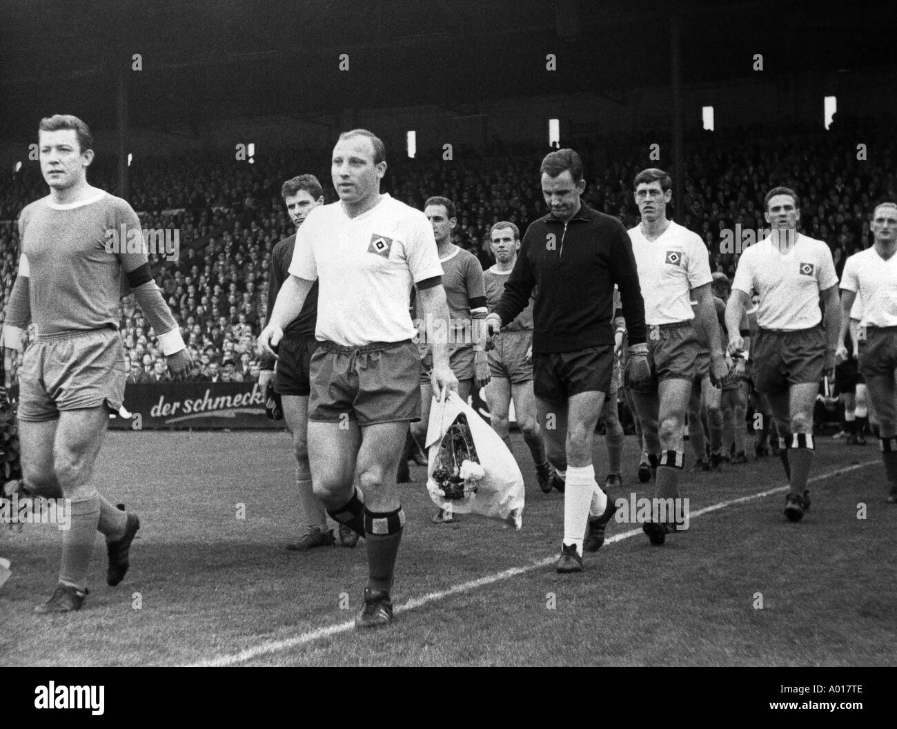 Fußball, Bundesliga, 1965/1966, FC Schalke 04 vs. Hamburger SV 21