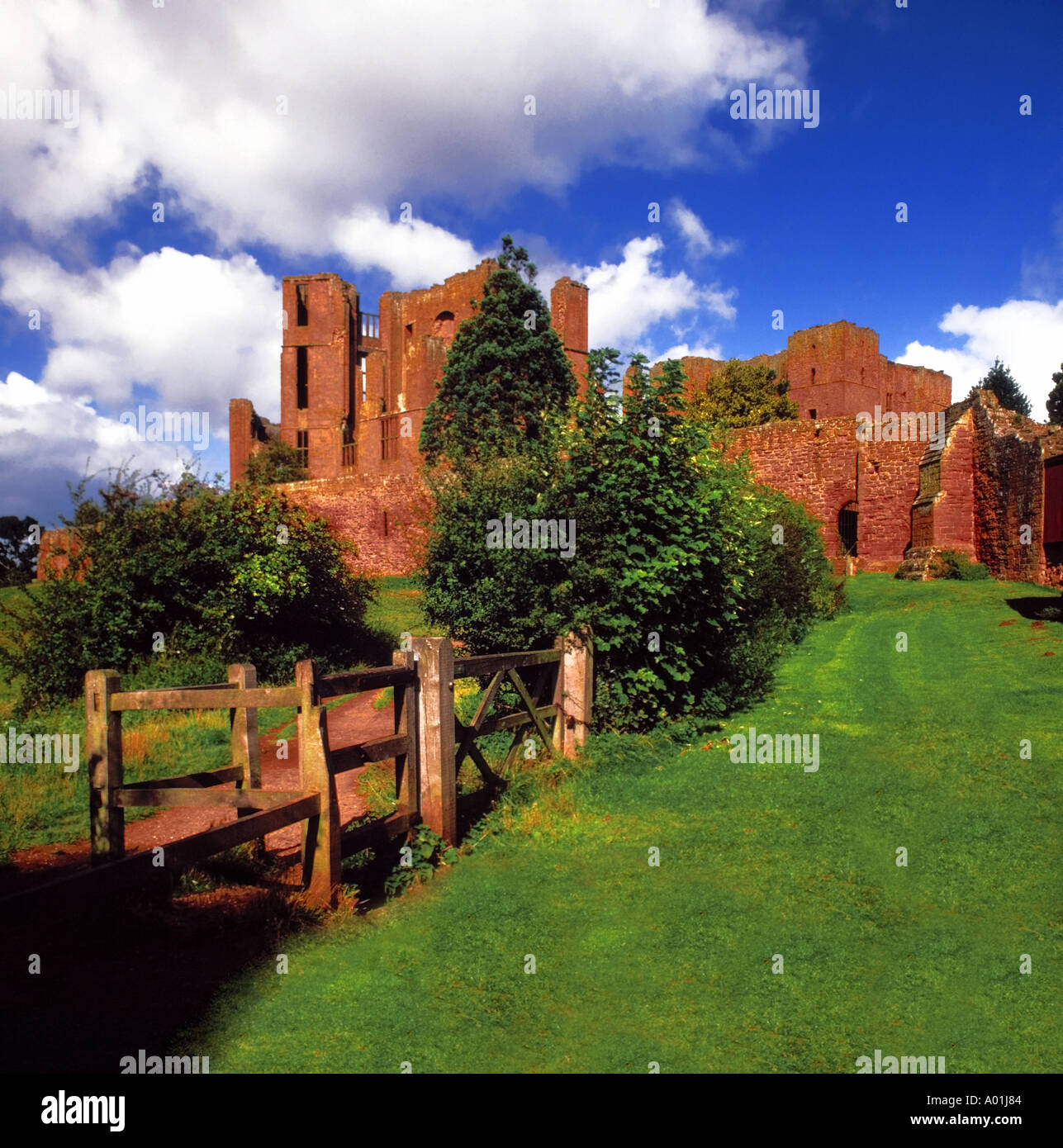 England Midlands Warwickshire Kenilworth castle Stockfoto