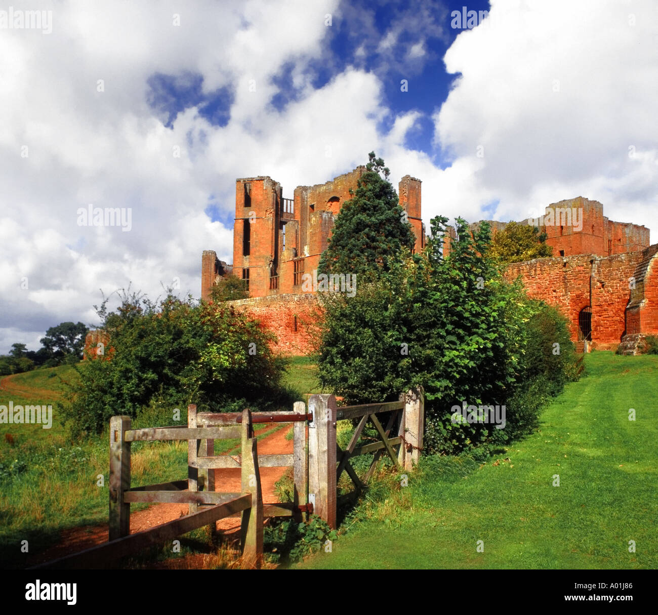 England Midlands Warwickshire Kenilworth castle Stockfoto