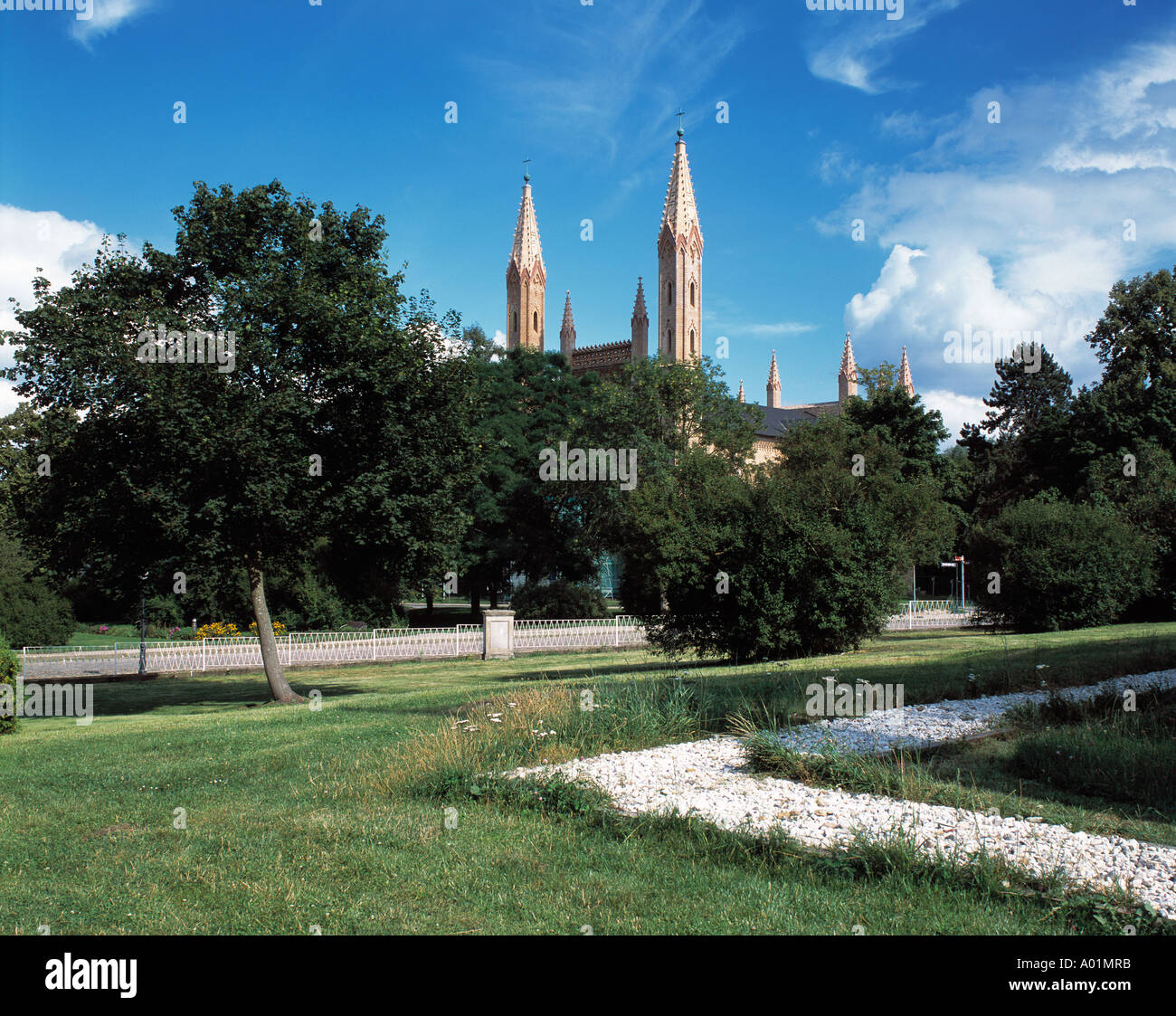 Neugotik, Schlosskirche Neustrelitz, Mecklenburger Seenplatte