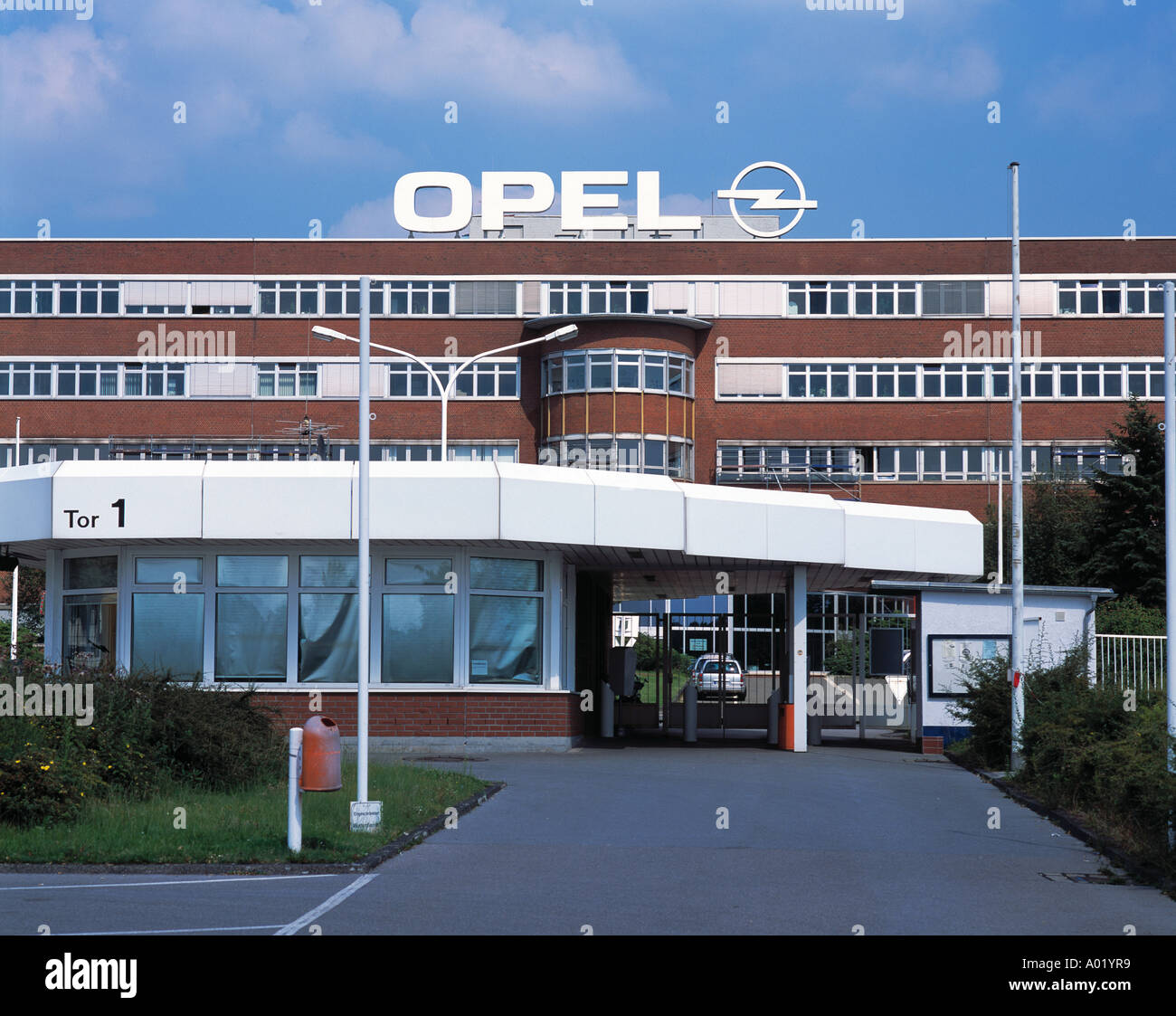 Verwaltungsgebaeude Wehrmacht ich in Bochum, Ruhrgebiet, Nordrhein-Westfalen Stockfoto