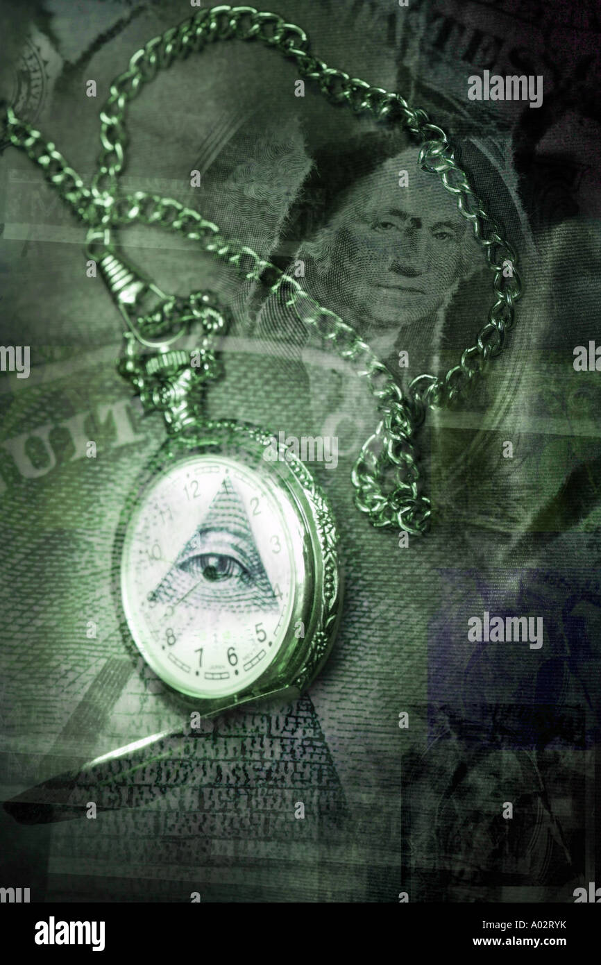 Zeit und Geld-Konzept Stockfoto
