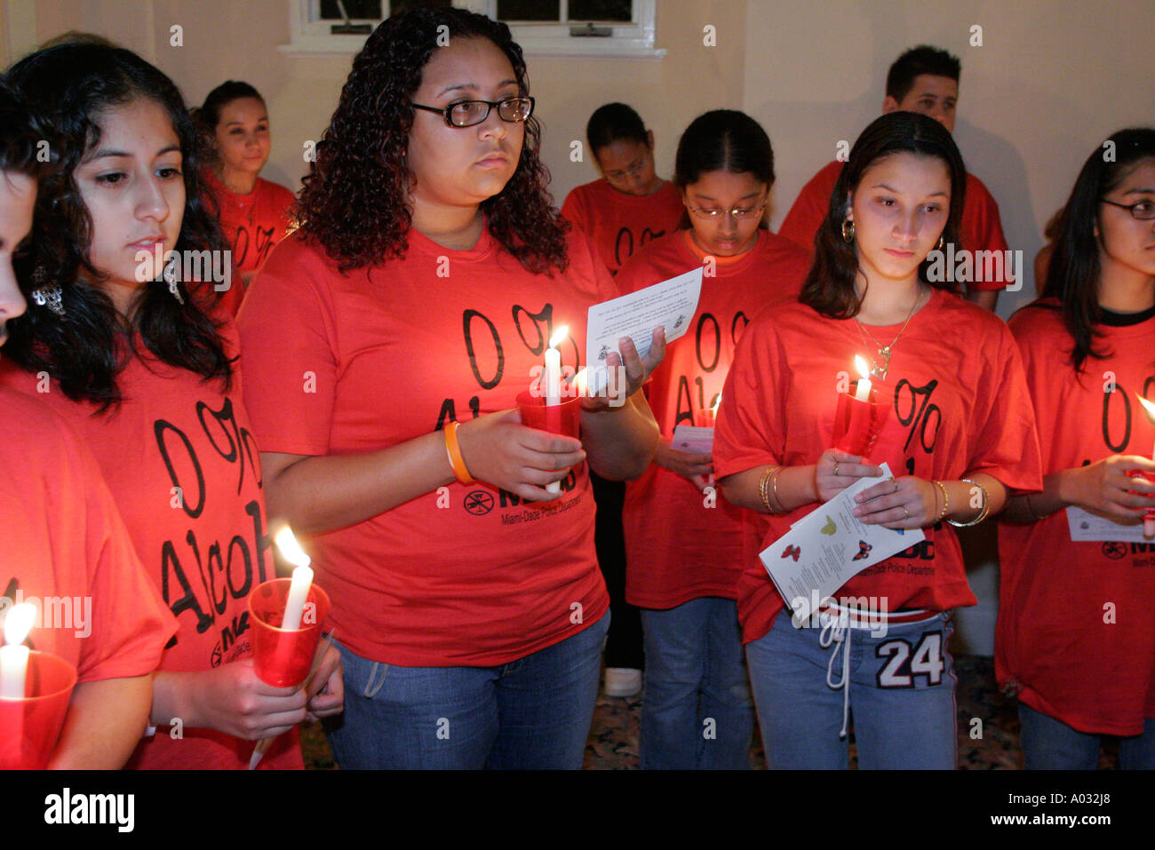 Miami Florida, Coral Gables, Madd, M.a.d.d., Mütter Gegen Betrunkenes Fahren,  Getränke, Getränke, Getränke Trinken, Unfall, Verletzung, Tod, Tragödie,  Alkoh Stockfotografie - Alamy