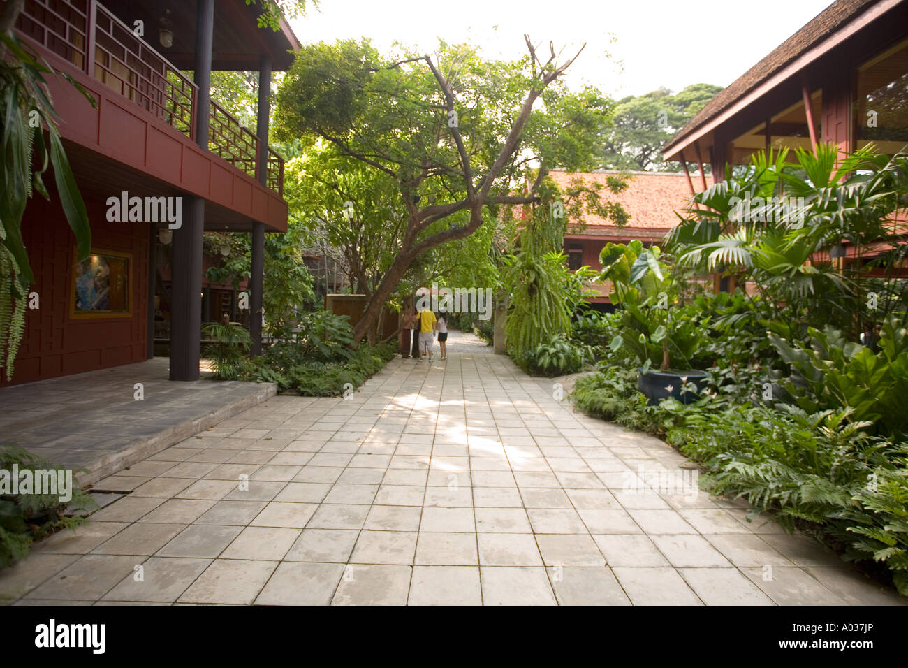 Jim Thompson House, Bangkok Thailand. Stockfoto