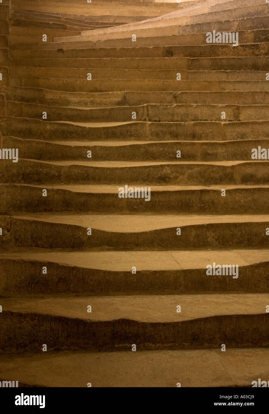 Treppe, Handtücher Kathedrale Kapitelsaal Stockfoto