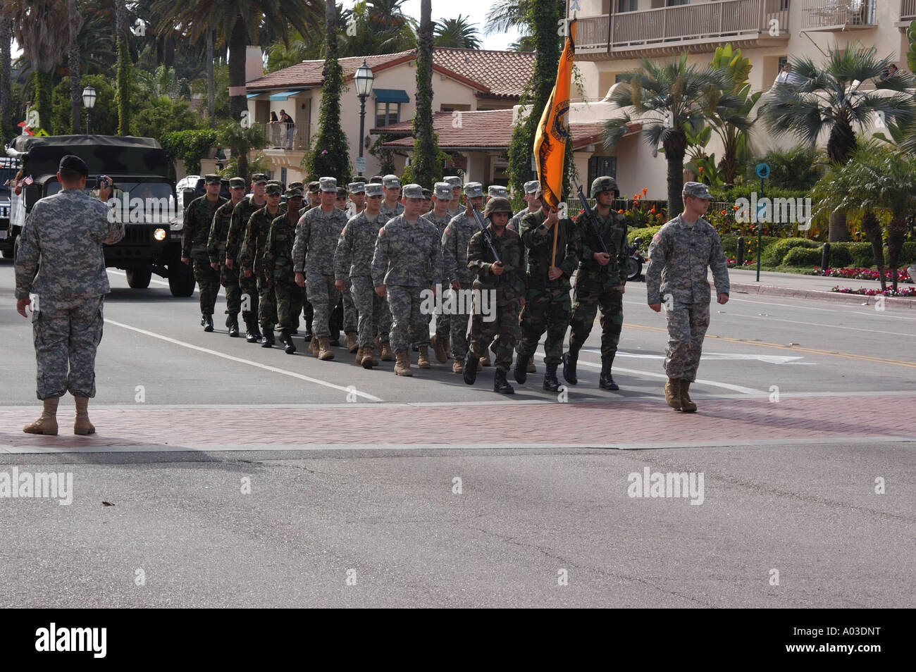 Veterans Day Parade Stockfoto