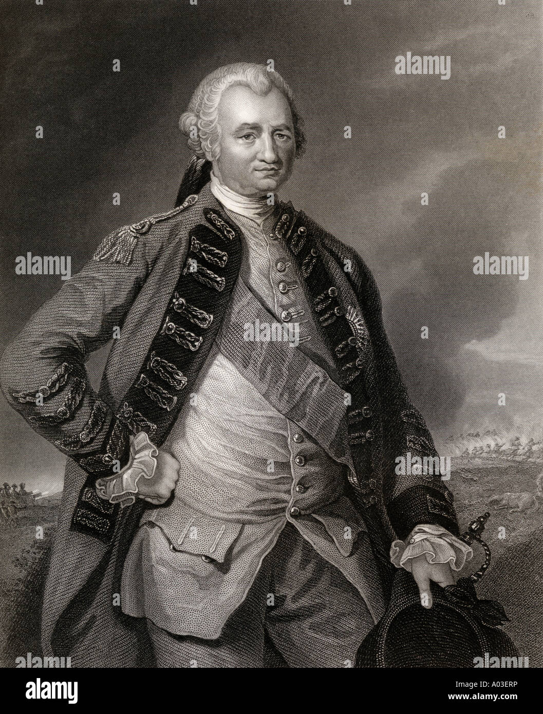 Generalmajor Robert Clive, 1. Baron Clive, aka Clive von Indien, 1725 -1774. Britischer Offizier und Privateer. Stockfoto