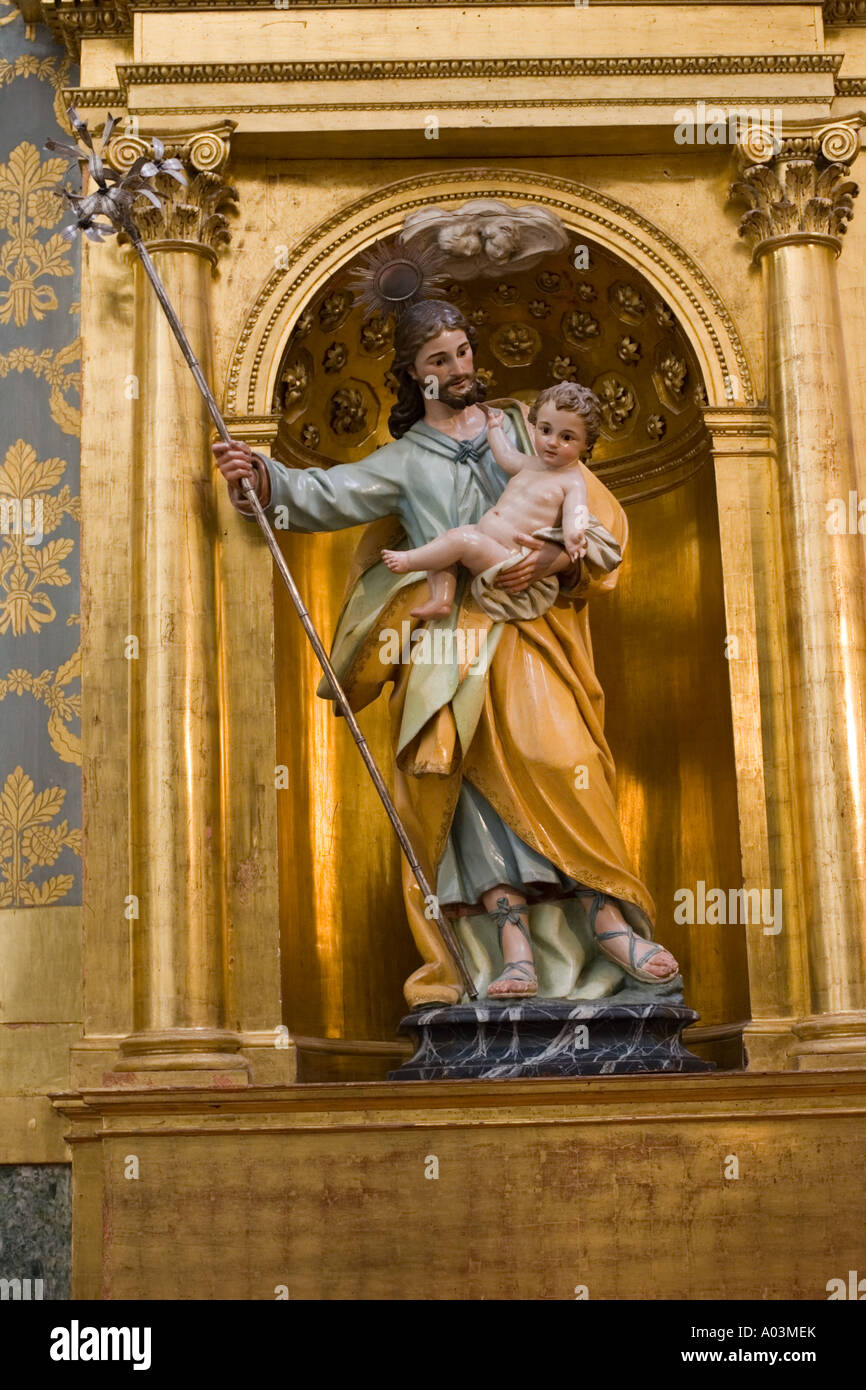 Säugling Christus Kapelle der Präsentation Burgos Kathedrale Nordspanien Stockfoto