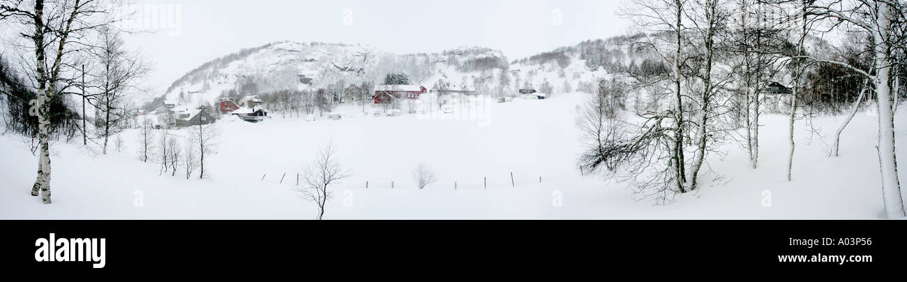 Bergbauernhof Stockfoto